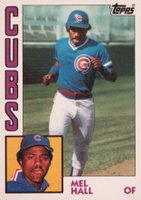 1984 Topps #508 Mel Hall Baseball Card