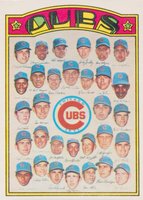 1972 O-Pee-Chee #192 Chicago Cubs Team Baseball Card
