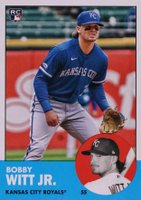 2022 Topps Archives #89 Bobby Witt Jr. SP Baseball Card