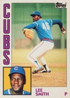 1984 Topps Tiffany #176 Lee Smith Baseball Card
