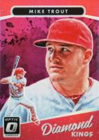 2017 Panini Donruss Optic #13 Mike Trout Purple Baseball Card