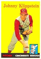 1958 Topps #242 Johnny Klippstein Baseball Card