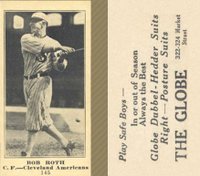 1916 The Globe Clothing #145 Bob Roth Baseball Card