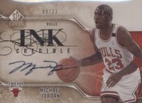 2009 SP Signature Inkcredible #I-MJ Michael Jordan Basketball Card