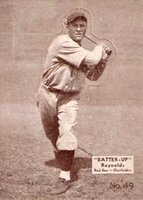 1934 Batter Up #49 Carl Reynolds Baseball Card