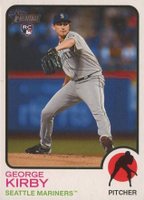 2022 Topps Heritage #677 George Kirby Baseball Card