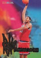 1995 Hoops #290 Rasheed Wallace Basketball Card