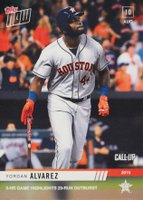 2019 Topps Now #667 Yordan Alvarez Baseball Card