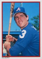 1984 Topps All-Star Glossy Set of 40 #31 Dale Murphy Baseball Card