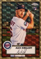 2021 Topps Chrome Platinum Anniversary #63 Alex Kirilloff Superfractor 1/1 Baseball Card