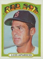 1972 Topps #313 Luis Aparicio Baseball Card