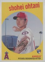 2018 Topps Archives #50 Shohei Ohtani Pitching Stance-Venezuelan Baseball Card