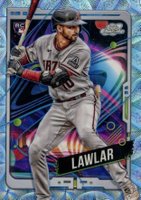 2024 Topps Chrome Cosmic #5 Jordan Lawlar Nucleus Refractor Baseball Card