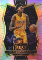 2018 Panini National Convention 2016 Select Basketball Pink Prizm #101 Brandon Ingram Basketball Card