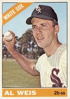 1966 Topps #66 Al Weis Baseball Card