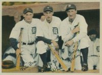 1936 R312 # Pete Fox/Goose Goslin/Jo-Jo White Baseball Card