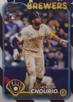 2024 Topps Update #US240 Jackson Chourio Independence Day Baseball Card