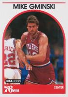 1989 Hoops #33 Mike Gminski Basketball Card