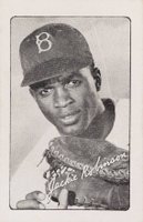 1947 Bond Bread Jackie Robinson # Portrait-simulated autograph Baseball Card