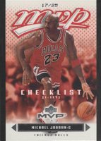 2003 Upper Deck MVP #199 Michael Jordan Black Basketball Card