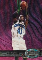 1997 Metal Universe #35 Glen Rice Basketball Card