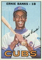 1967 Topps #215 Ernie Banks Baseball Card