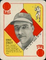 1951 Topps Blue Backs #7 Gerry Staley Baseball Card