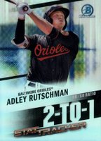 2020 Bowman Chrome Stat Tracker #ST18 Adley Rutschman Baseball Card