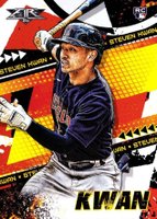 2022 Topps Fire #126 Steven Kwan Baseball Card