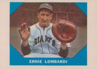 1960 Fleer Baseball Greats #17 Ernie Lombardi Baseball Card