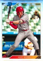 2020 Bowman Heritage Chrome Prospects #AB Alec Bohm Refractor Baseball Card