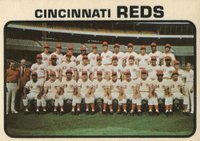 1973 O-Pee-Chee #641 Cincinnati Reds Team Baseball Card