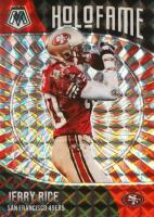 2021 Panini Mosaic Holofame #14 Jerry Rice Mosaic Football Card