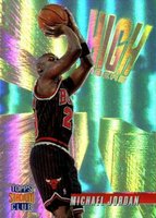 1996 Stadium Club High Risers #HR14 Michael Jordan Members Only Basketball Card