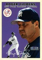 2000 Fleer Tradition #279 Roger Clemens Baseball Card