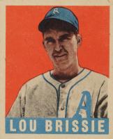 1948 Leaf #31 Lou Brissie Baseball Card
