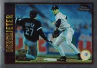 1997 Topps Chrome #7 Derek Jeter Baseball Card