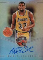 2020 Panini Impeccable Spectra Hall of Fame Signatures #SHMJO Magic Johnson Basketball Card