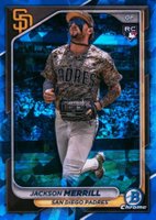 2024 Bowman Chrome Sapphire Edition #27 Jackson Merrill Image Variation Baseball Card