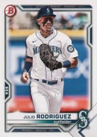2021 Bowman Draft #BD145 Julio Rodriguez Baseball Card