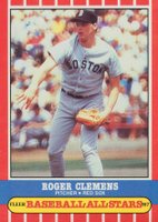 1987 Fleer Baseball All-Stars #10 Roger Clemens Baseball Card