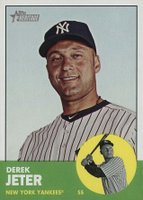 2012 Topps Heritage  #20 Derek Jeter Baseball Card
