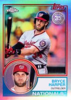 2018 Topps Chrome 1983 Topps #83T-25 Bryce Harper Baseball Card