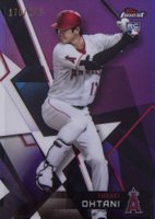 2018 Finest  #100 Shohei Ohtani Purple Refractor Baseball Card