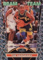 1992 Stadium Club Beam Team #14 Tim Hardaway Basketball Card