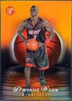 2003 Topps Pristine #114 Dwyane Wade Gold Refractor Basketball Card