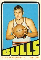 1972 Topps #65 Tom Boerwinkle Basketball Card