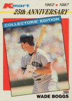 1987 K-Mart #23 Wade Boggs Baseball Card