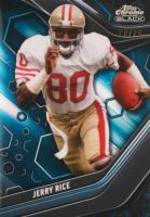 2023 Topps Composite #146 Jerry Rice Blue Refractor Football Card