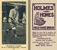1916 Holmes for Homes Bread #69 Wilbur Good Baseball Card